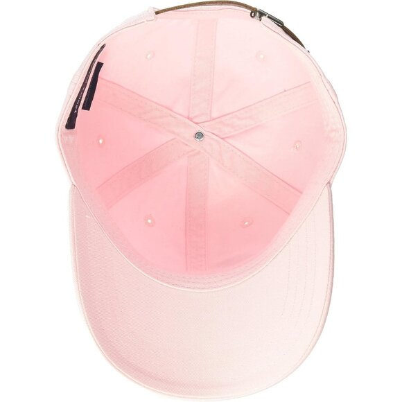 Men's Classic Cotton Comfort Logo Adjustable Strap Light Pink Baseball Hat Cap - Picture 3 of 3